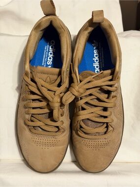 Adidas Men's Tyshawn Jones Shoes H04928 Cardboard Gold Metallic Size 8